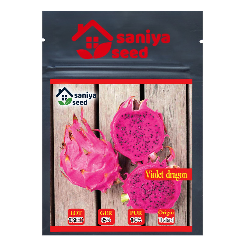 بذر میوه دراگون فروت بنفش سانیا سید مدل D1