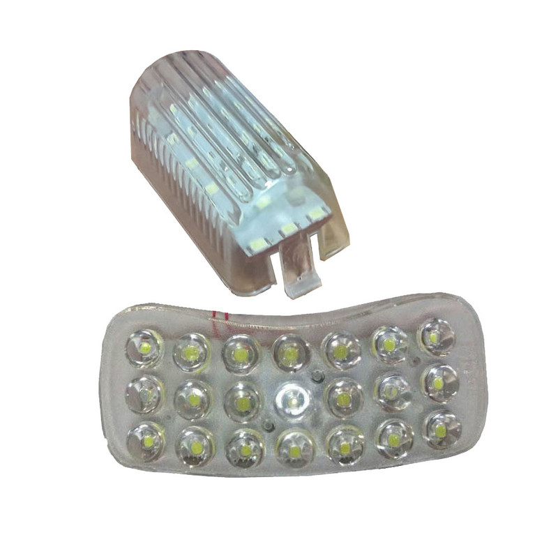 تصویر چراغ سقف و صندوق خودرو تک لایت مدل AM 5964 مناسب برای تیبا مجموعه 2 عددی 