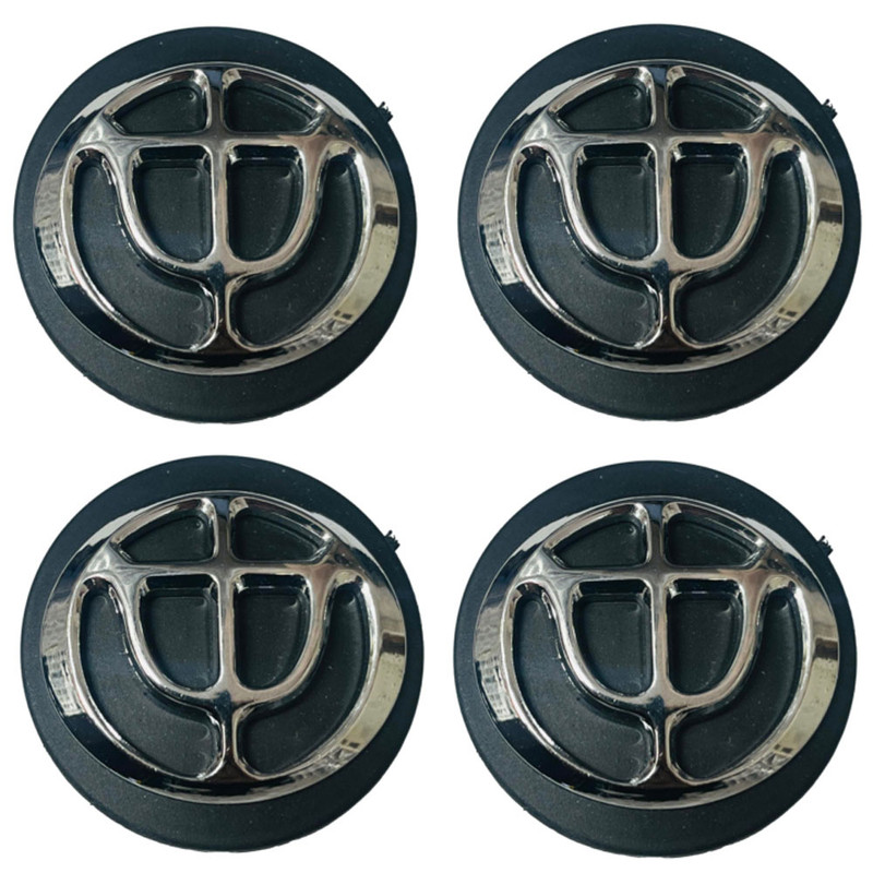 تصویر در پوش رینگ خودرو وارون مدل P-968-BLK مناسب برای برلیانس بسته 4 عددی 