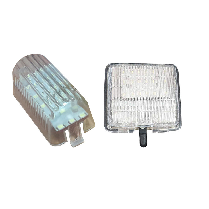 تصویر چراغ سقف و صندوق خودرو تک لایت مدل AM 5964 مناسب برای پراید مجموعه 2 عددی 