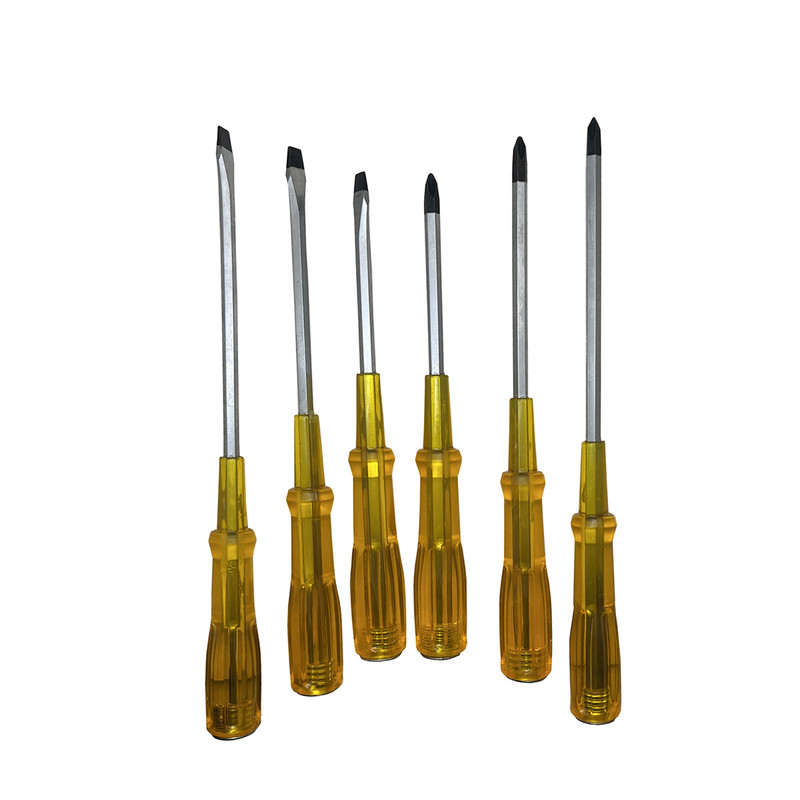 تصویر پیچ گوشتی ضربه خور استیلا مدل S6 بسته 6 عددی 