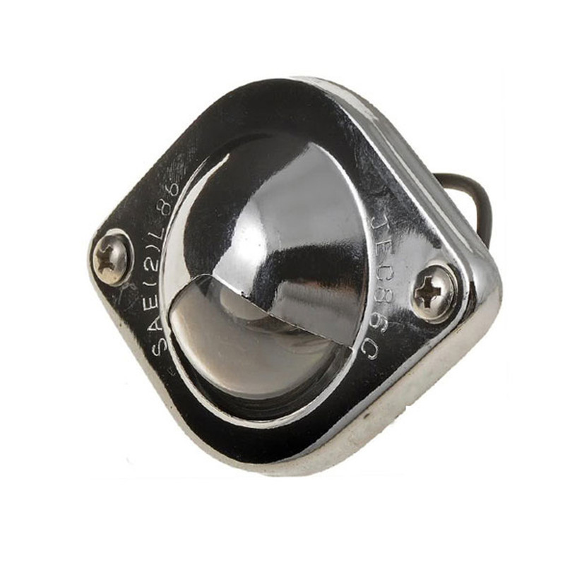 تصویر چراغ پلاک خودرو مدل کروم مناسب برای نیسان وانت 