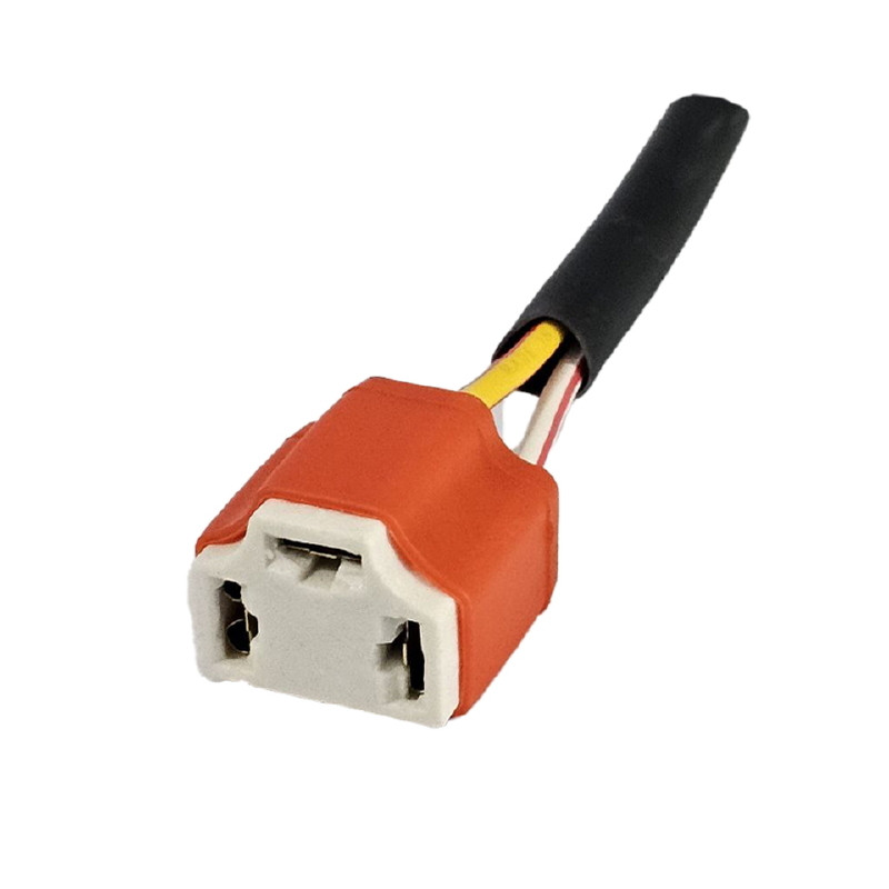 سوکت 3 فیش چراغ جلو لامپ کد bbz-124