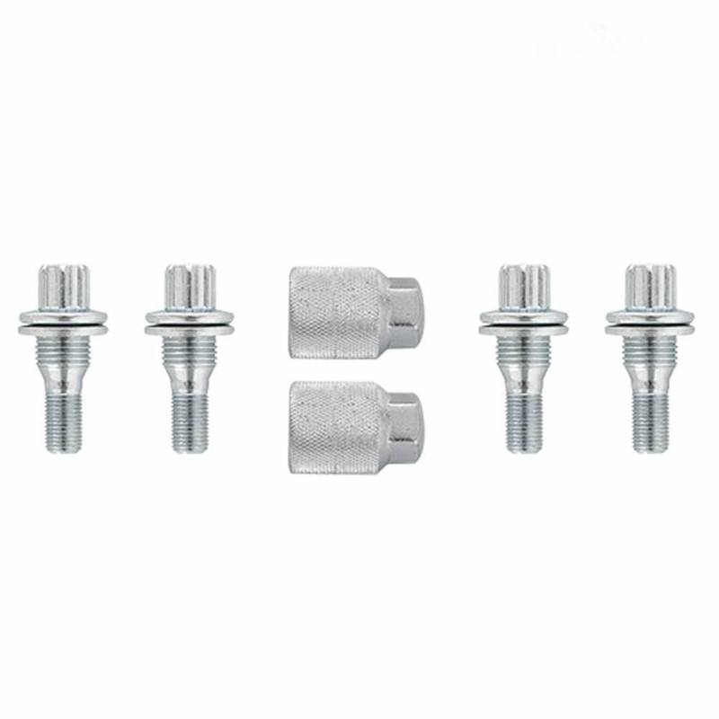 پیچ چرخ و رینگ ضد سرقت خودرو چیکال مدل M-58 مناسب برای دنا مجموعه 6 عددی
