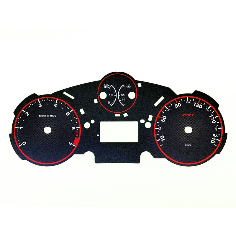صفحه کیلومتر اسپرت مدل GTI مناسب برای پژو 207 دنده ای