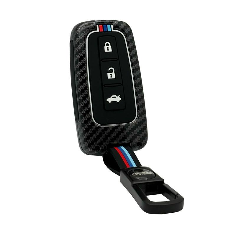 کاور ریموت و سوئیچ خودرو ام آر جی مدل A1050 طرح فلز کربن مناسب برای هایما S5