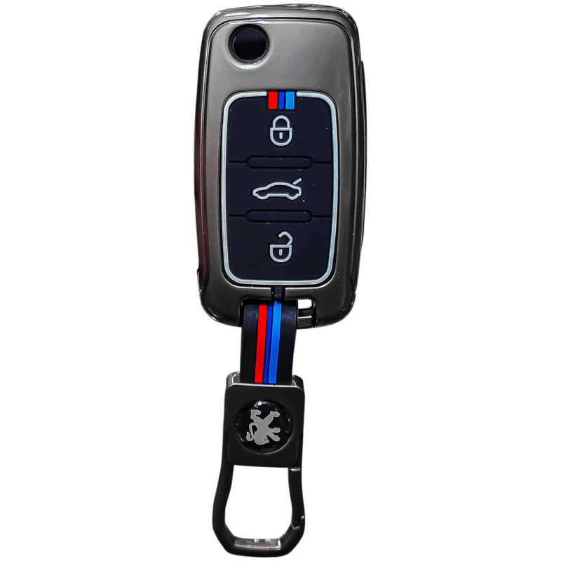 کاور ریموت و سوئیچ خودرو بست یدک مدل لاکچری اسپرت کد 3Key مناسب برای پژو 405 و پژو پارس