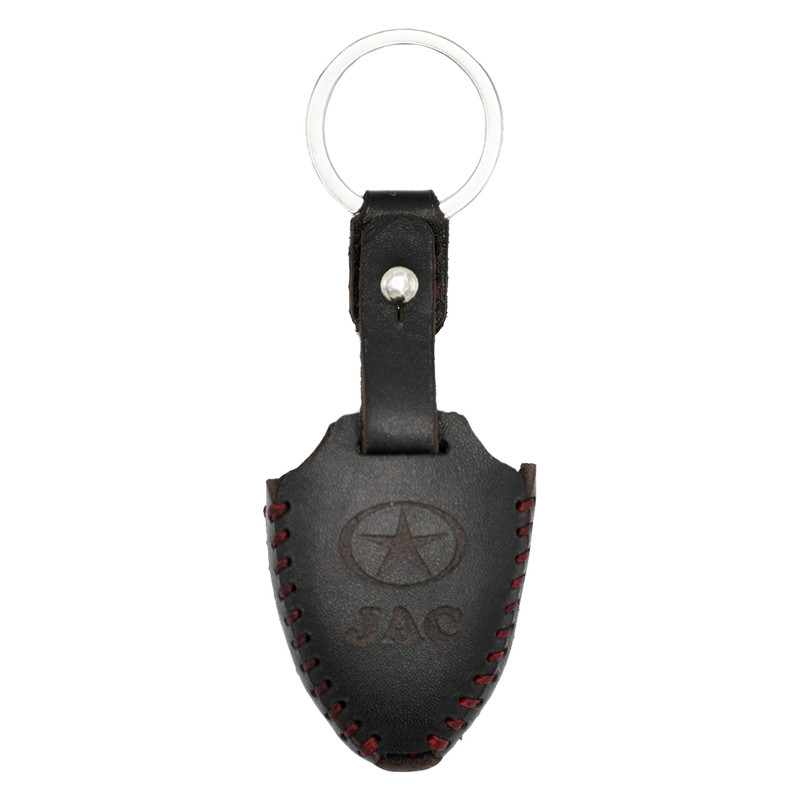 جاسوئیچی خودرو چرم طبیعی عرضه کالا کد ct-151 مناسب برای جک J5