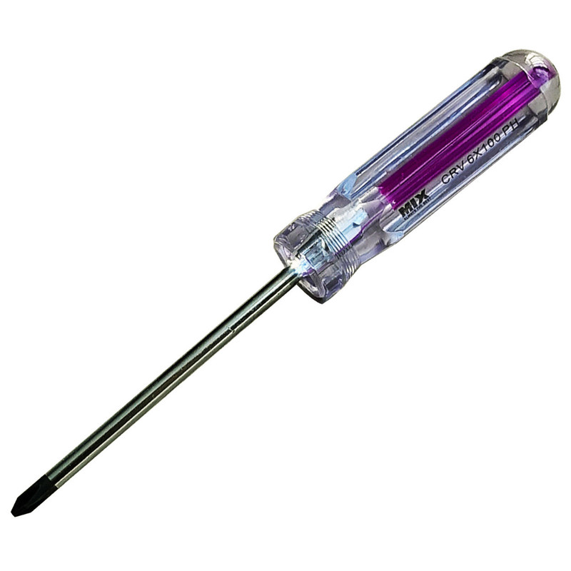 پیچ گوشتی چهارسو میکس مدل AT-06x100