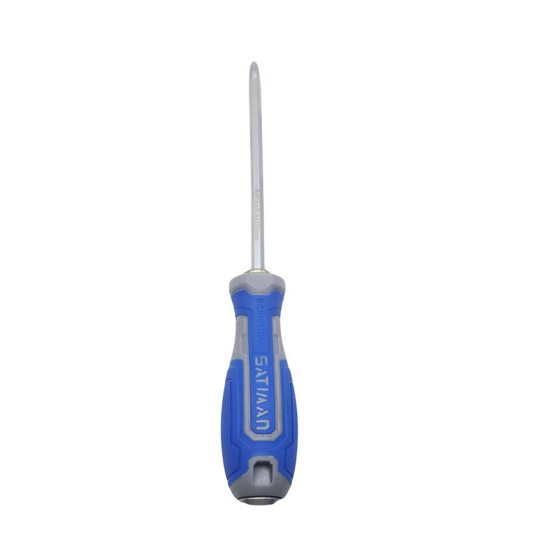 پیچ گوشتی یک سر چهارسو یک سر دو سو ساتیمان مدل YP-2TARAFE-4SO/2SO-22CM سایز 22 سانتی متر