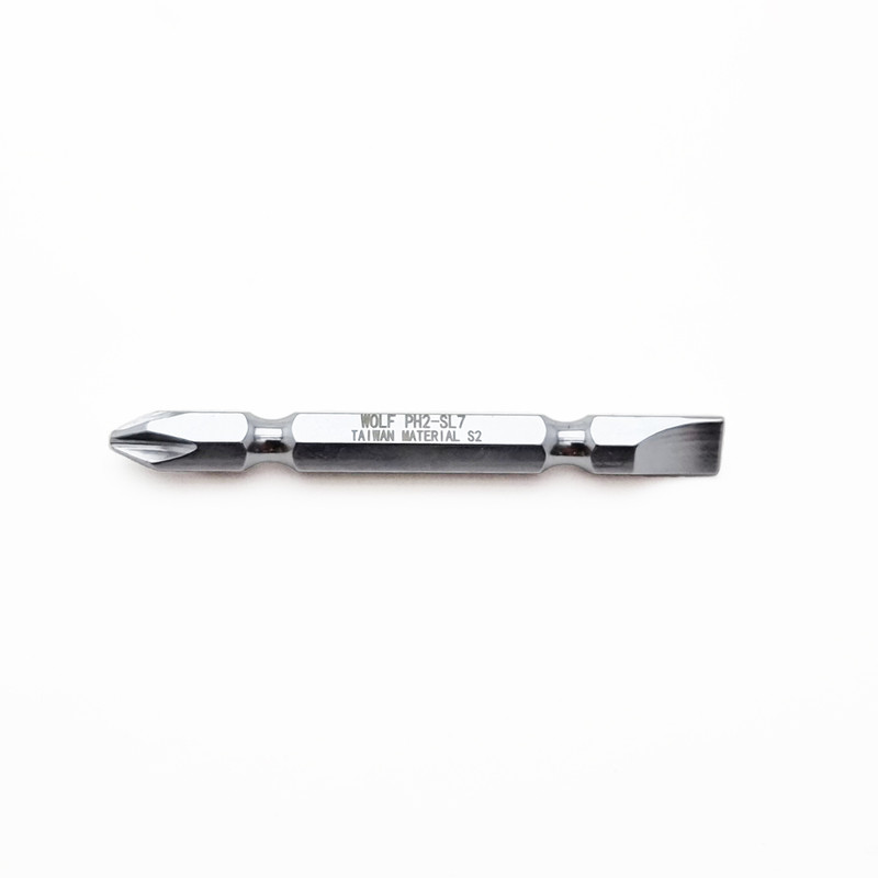 سر پیچ گوشتی یکسر دوسو و یکسر چهارسو مدل SL7PH2