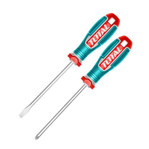 پیچ گوشتی دوسو چهارسو توتال مدل TKSD0226 بسته 2 عددی