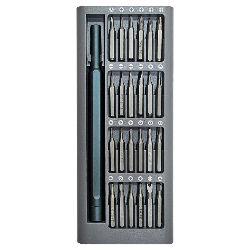 پیچ گوشتی ارلدام مدل ET-T01 S2 بسته 24 عددی