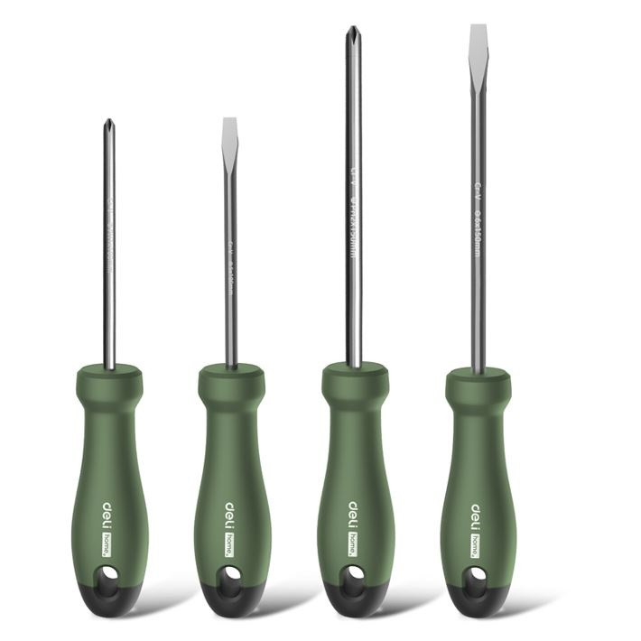 پیچ گوشتی دلی مدل HT1004L مجموعه 4 عددی