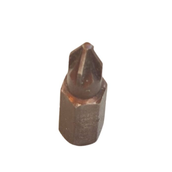 سری پیچ گوشتی یکسر چهارسو مدل PZ1 سایز 25 میلی‌متر