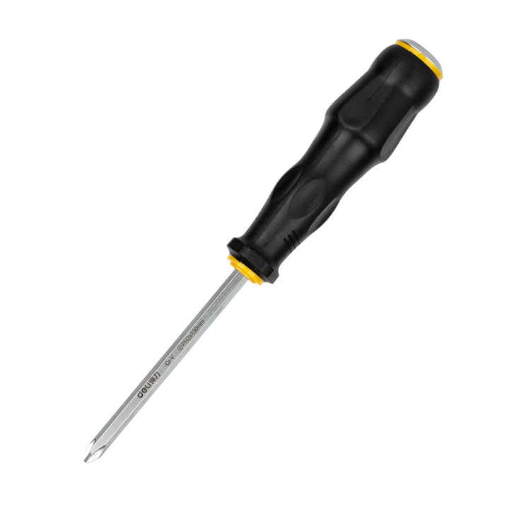 پیچ گوشتی چهارسو ضربه خور دلی مدل DL627004 سایز 100 میلی متر