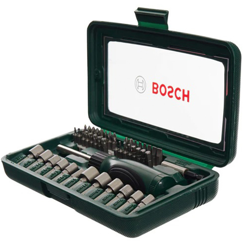 سری پیچ گوشتی بوش مدل BOX 2607019504 - 424 مجموعه 46 عددی