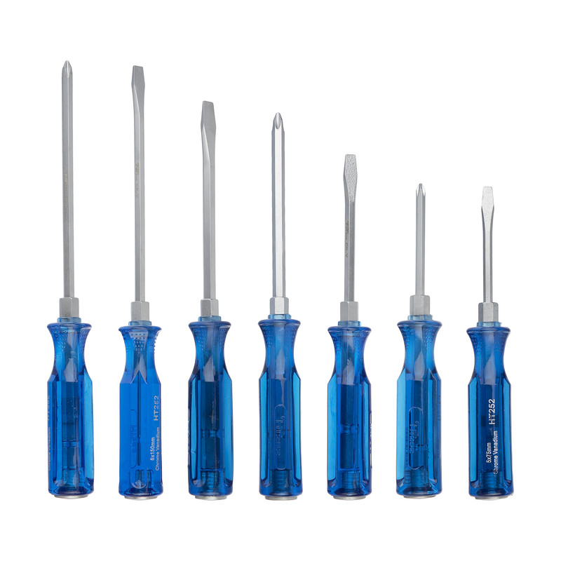 پیچ گوشتی اچ تی 252 مدل 001 مجموعه 7 عددی