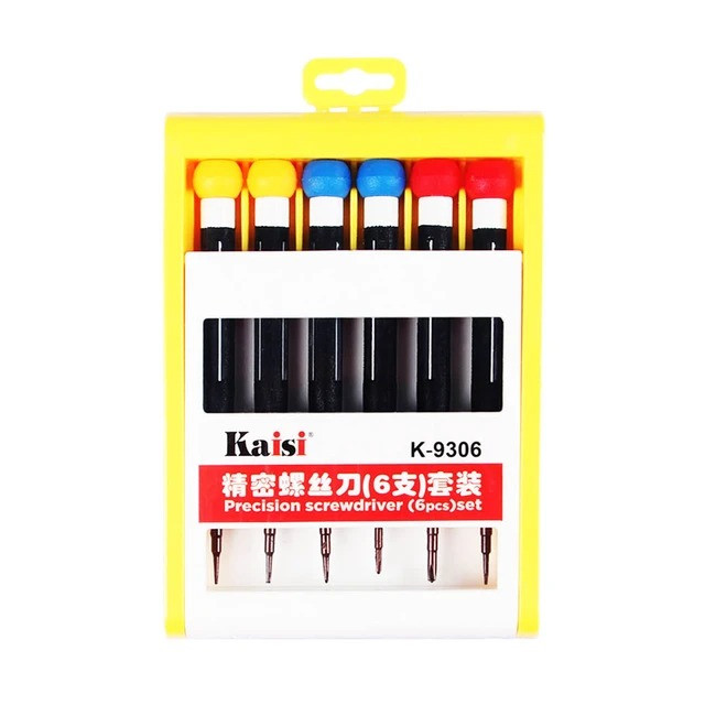 سری پیچ گوشتی کایزی مدل k-9306 مجموعه 6 عددی
