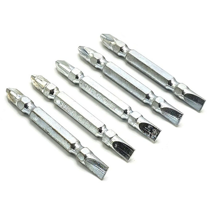 سری پیچ گوشتی یک سر چهارسو یک سر دو سو مدل SHARP بسته 5 عددی
