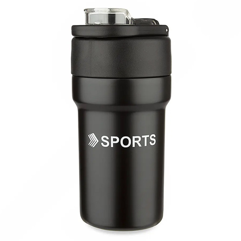 ماگ سفری مدل استیل دوجداره کد SPORTS NEW P گنجایش 0.5 لیتر