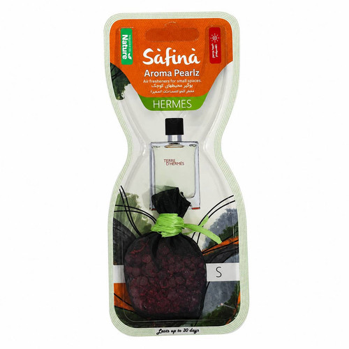 خوشبوکننده خودرو سفینه مدل یو آر جی با رایحه عطر هرمس وزن 15 گرم