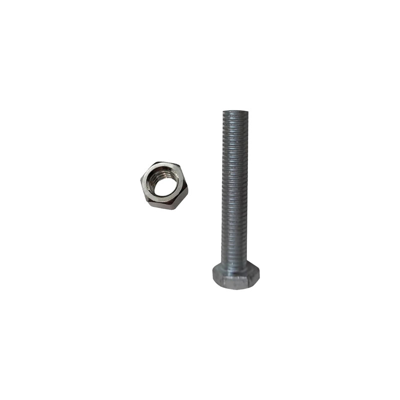 پیچ و مهره مدل HEX-8-50 بسته 4 عددی