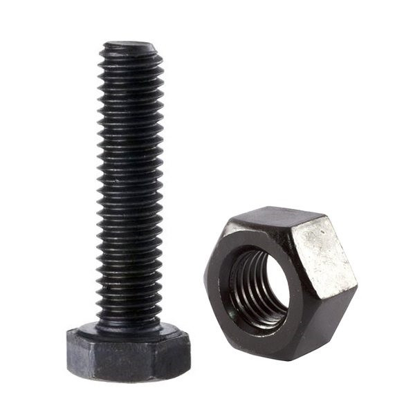 پیچ و مهره مدل فولادی کد BPM-8-50 مجموعه 30 عددی