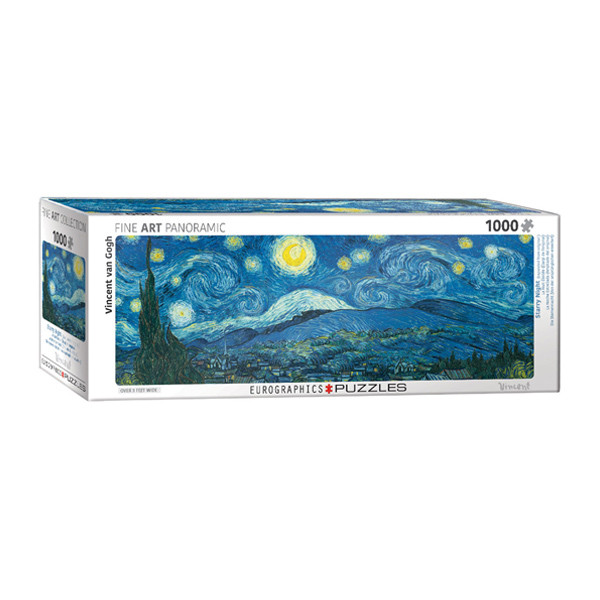 پازل 1000 تکه پانوراما یوروگرافیکس پازلز مدل 6010-5309 Starry Night