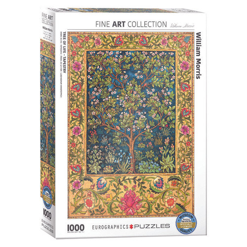 پازل 1000 تکه یوروگرافیکس پازلز مدل Tree of Life Tapestry كد 60005609