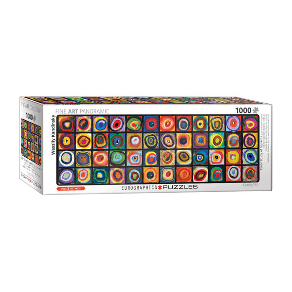پازل 1000 تکه یوروگرافیکس پازلز مدل 5443 Color Study of Squares