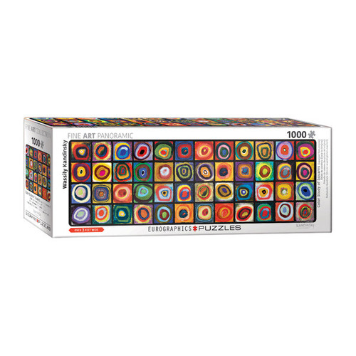 پازل 1000 تکه یوروگرافیکس پازلز مدل 5443 Color Study of Squares