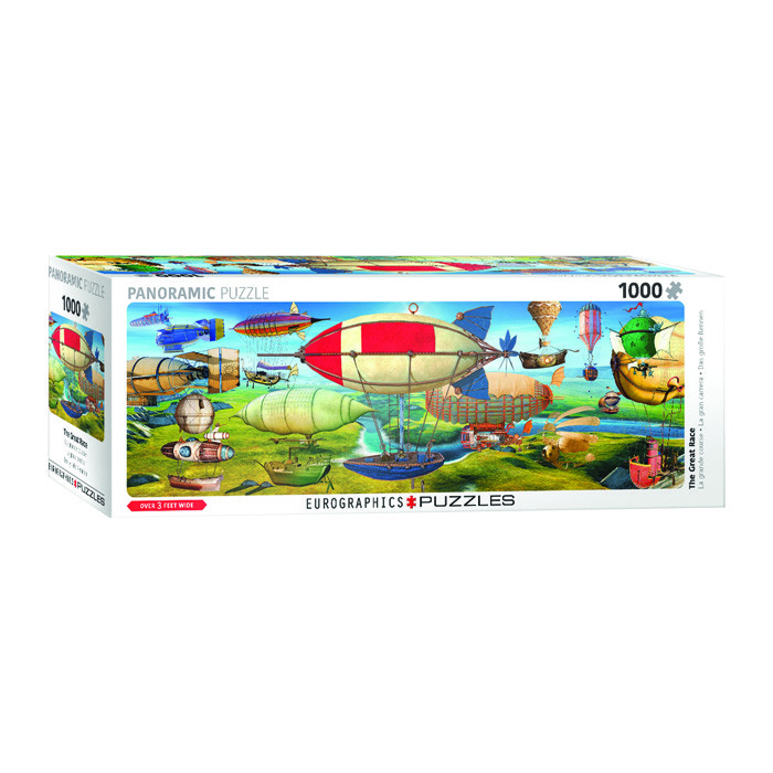 پازل 1000 تکه یوروگرافیکس پازلز مدل The Great Race كد 5633-6010