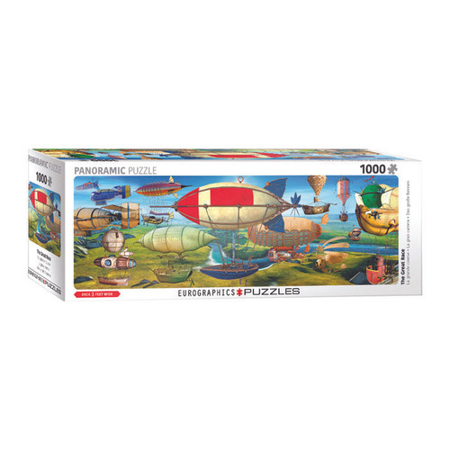 پازل 1000 تکه یوروگرافیکس پازلز مدل The Great Race كد 5633-6010