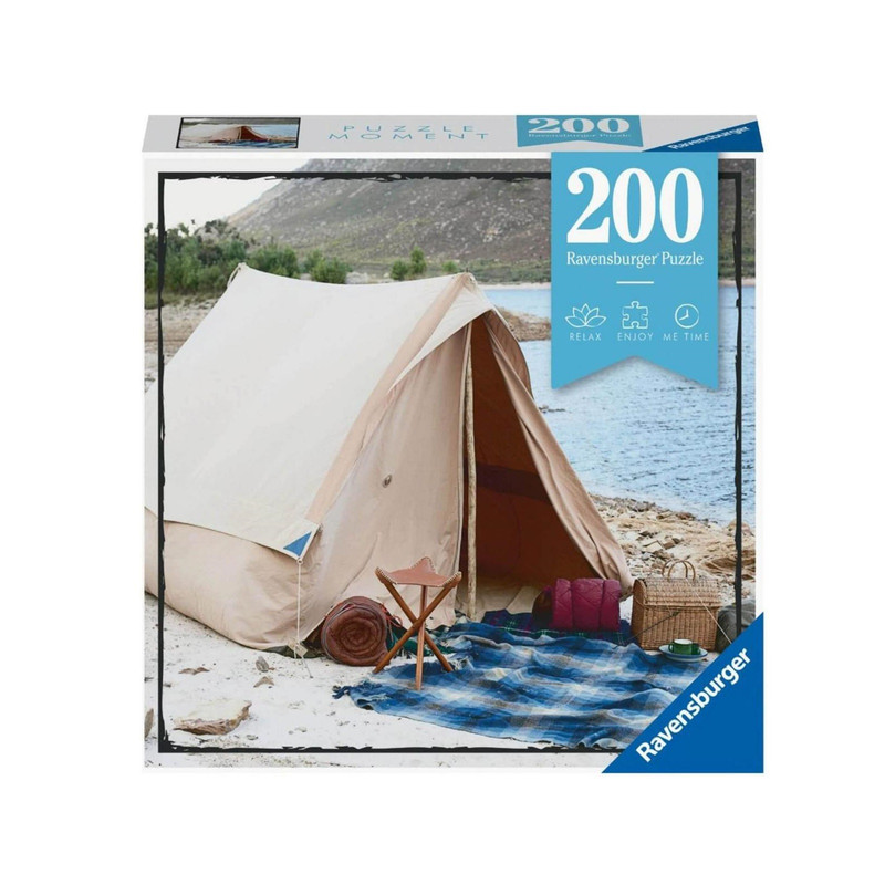 پازل 200 تکه راونزبرگر مدل Puzzle Moment Camping کد 13308
