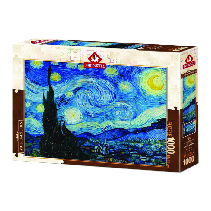 پازل 1000 تکه آرت پازل مدل The Starry Night, 1889 كد 5202