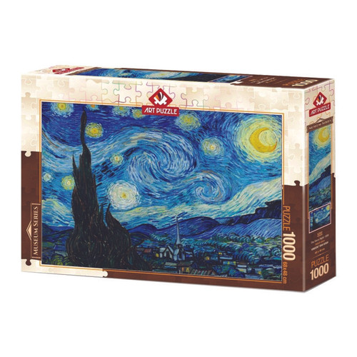پازل 1000 تکه آرت پازل مدل The Starry Night, 1889 كد 5202