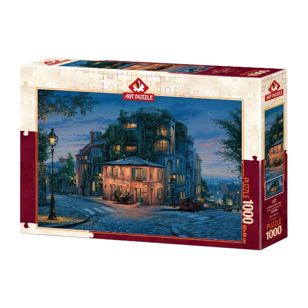 پازل 1000 تکه آرت پازل مدل La Maison Rose Blue