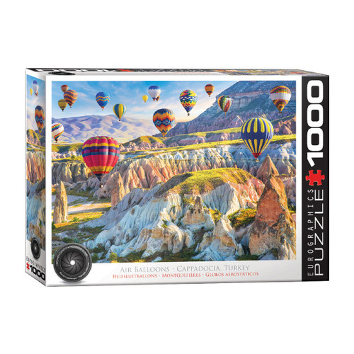 پازل 1000 تکه یوروگرافیکس پازلز مدل 6000-5717 Air Balloons Over Cappadocia