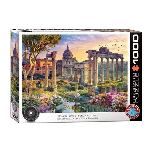 پازل 1000 تکه یوروگرافیکس پازلز مدل Roman Forum كد 6003 مناسب نوجوان و بزرگسال