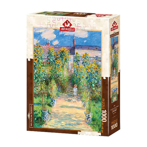 پازل 1000 تکه آرت پازل مدل 5251 The Artist's Garden at Vétheuil, 1881