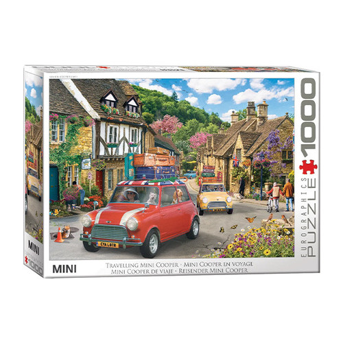پازل 1000 تکه یوروگرافیکس پازلز مدل Mini Cooper كد 6092 مناسب نوجوان و بزرگسال