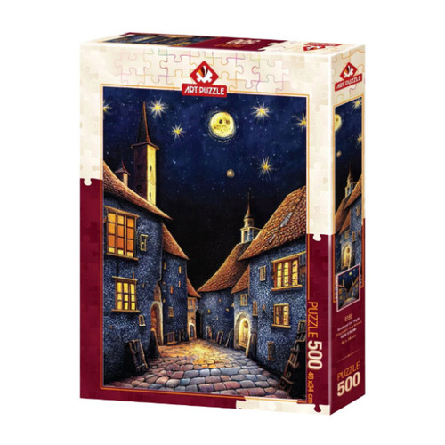پازل 500 تکه آرت پازل مدل 5102 Medieval Inn Night