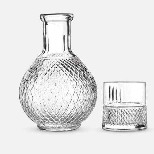 پارچ و لیوان کاوه مدل تورین مجموعه 2 عددی