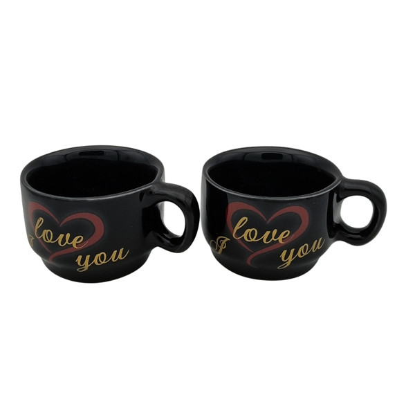 فنجان مدل ملیکا کد 12533xiloveyouمجموعه 2 عددی
