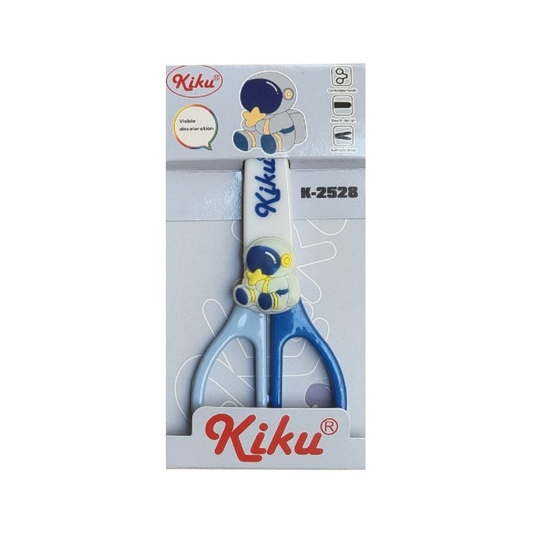 قیچی کاغذ غلافدار کیکو مدل فانتزی برجسته کد K-2528-3