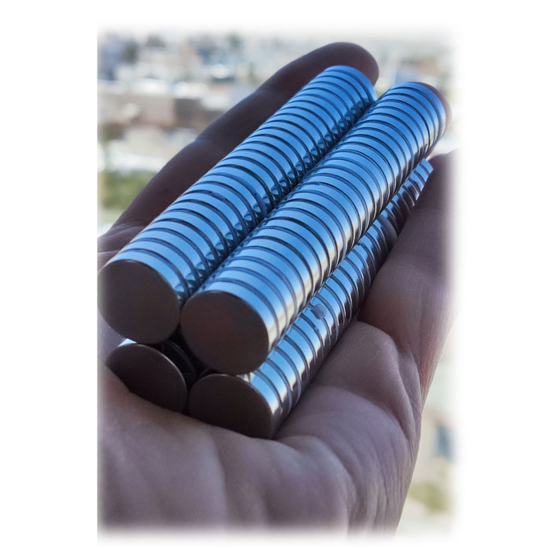 آهن ربا مدل نئودیمیوم دیسک کد D15x3mm بسته 2 عددی