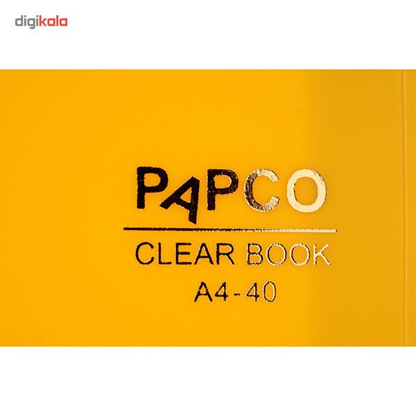 کلیر بوک 40 برگ پاپکو کد A4-40
