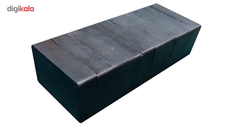 آهن ربا مدل مکعبی 10*25*40 بسته ده عددی رنگ مشکی