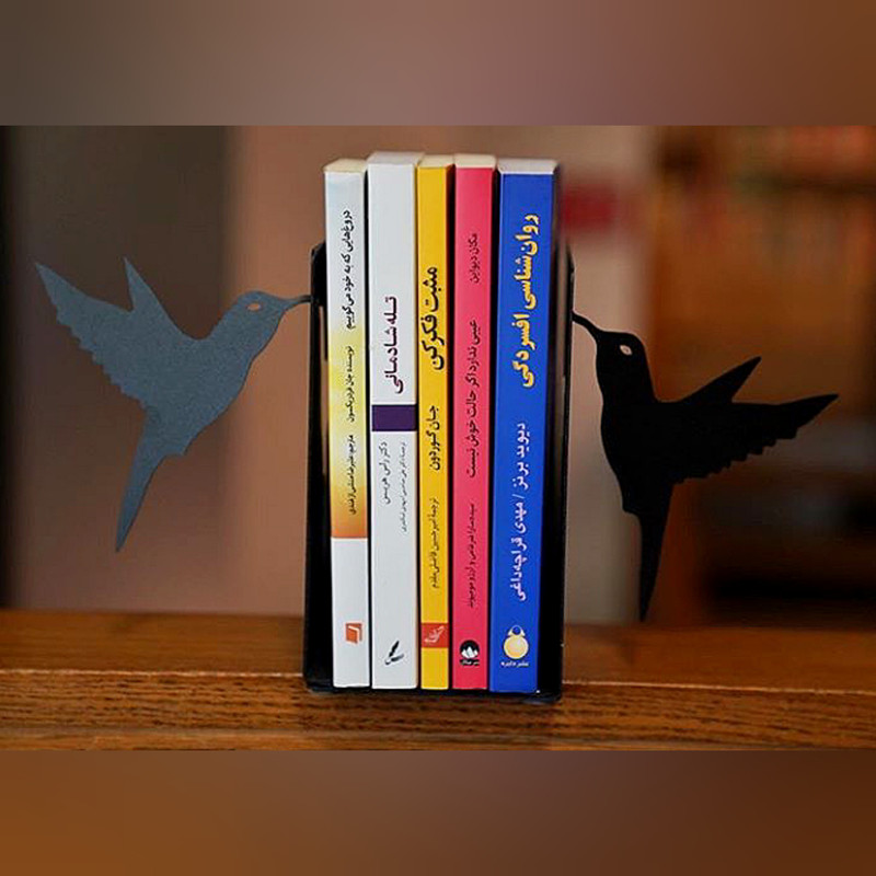 نگهدارنده کتاب نیتا طرح پرنده مجموعه دو عددی